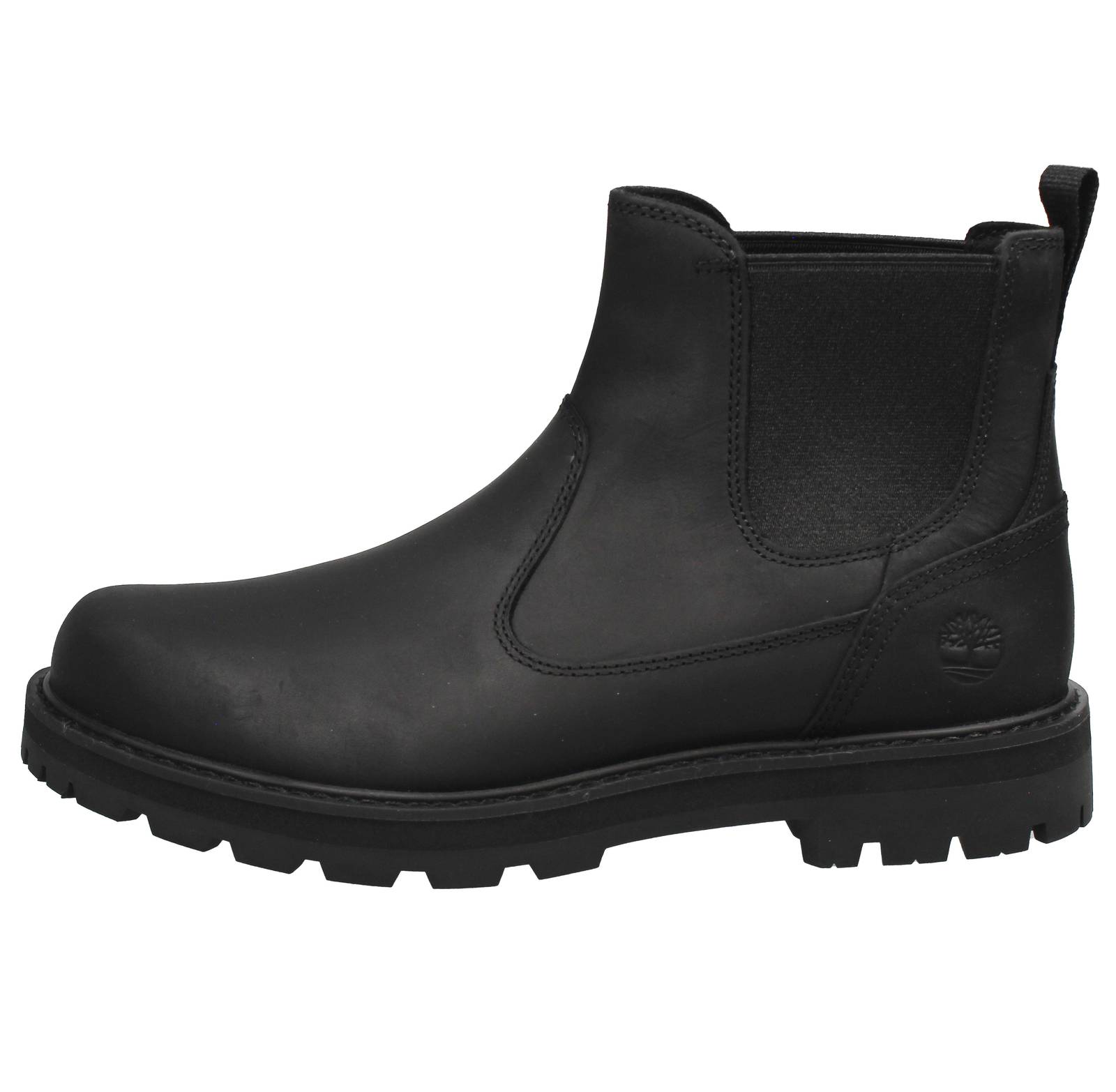 TIMBERLAND Britton Road - Chelsea Boots in Pelle Uomo nero Foto 3