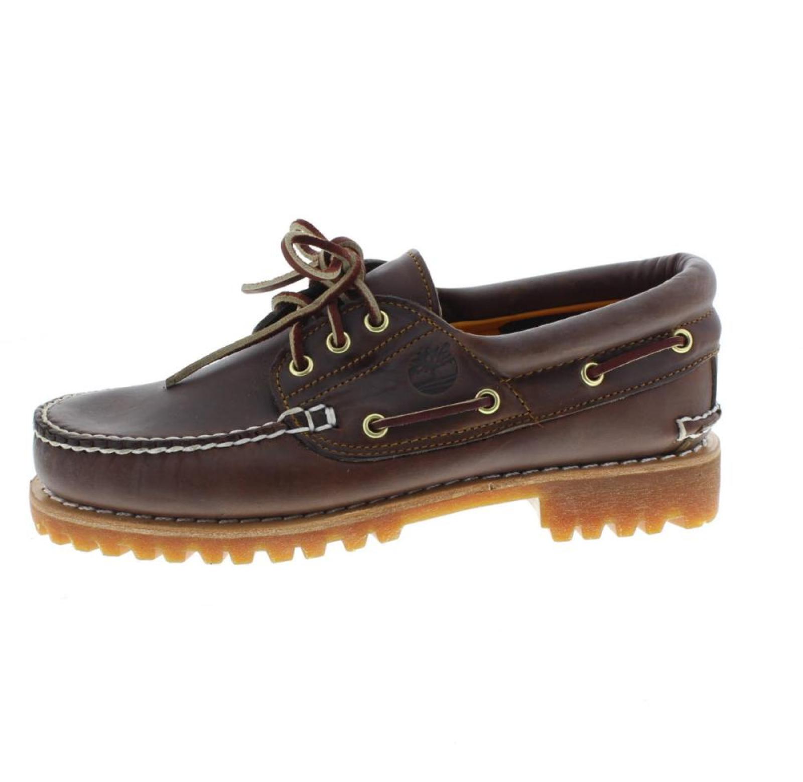TIMBERLAND Authentique chaussure de bateau Homme marron Photo 4