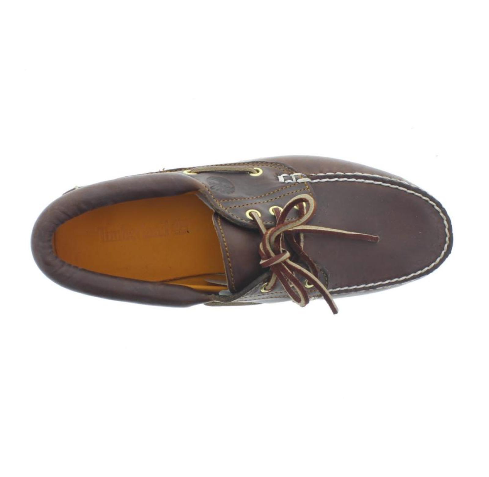 TIMBERLAND Authentique chaussure de bateau Homme marron Photo 6
