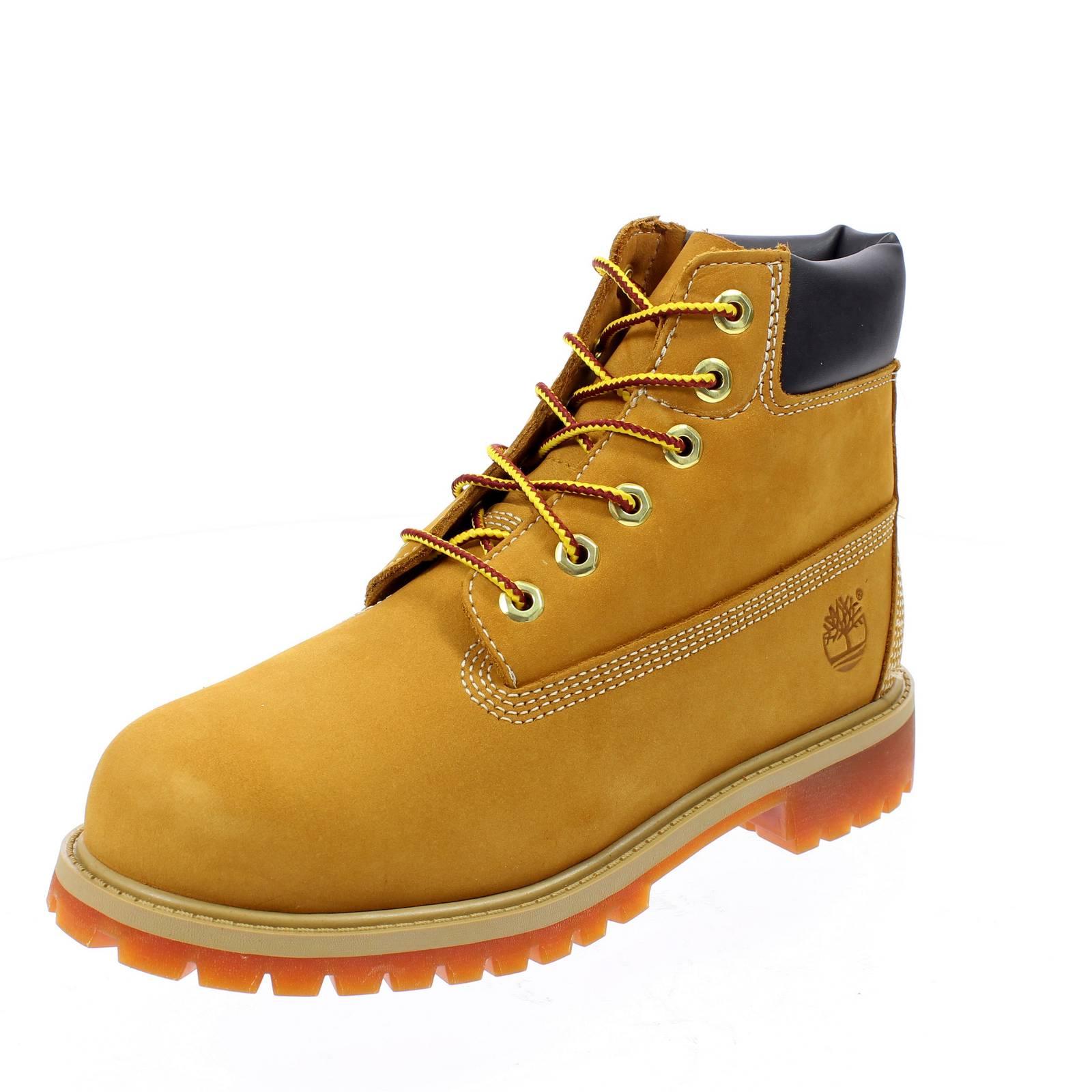 TIMBERLAND 6 Inch Premium Wheat Nubuck Junior giallo