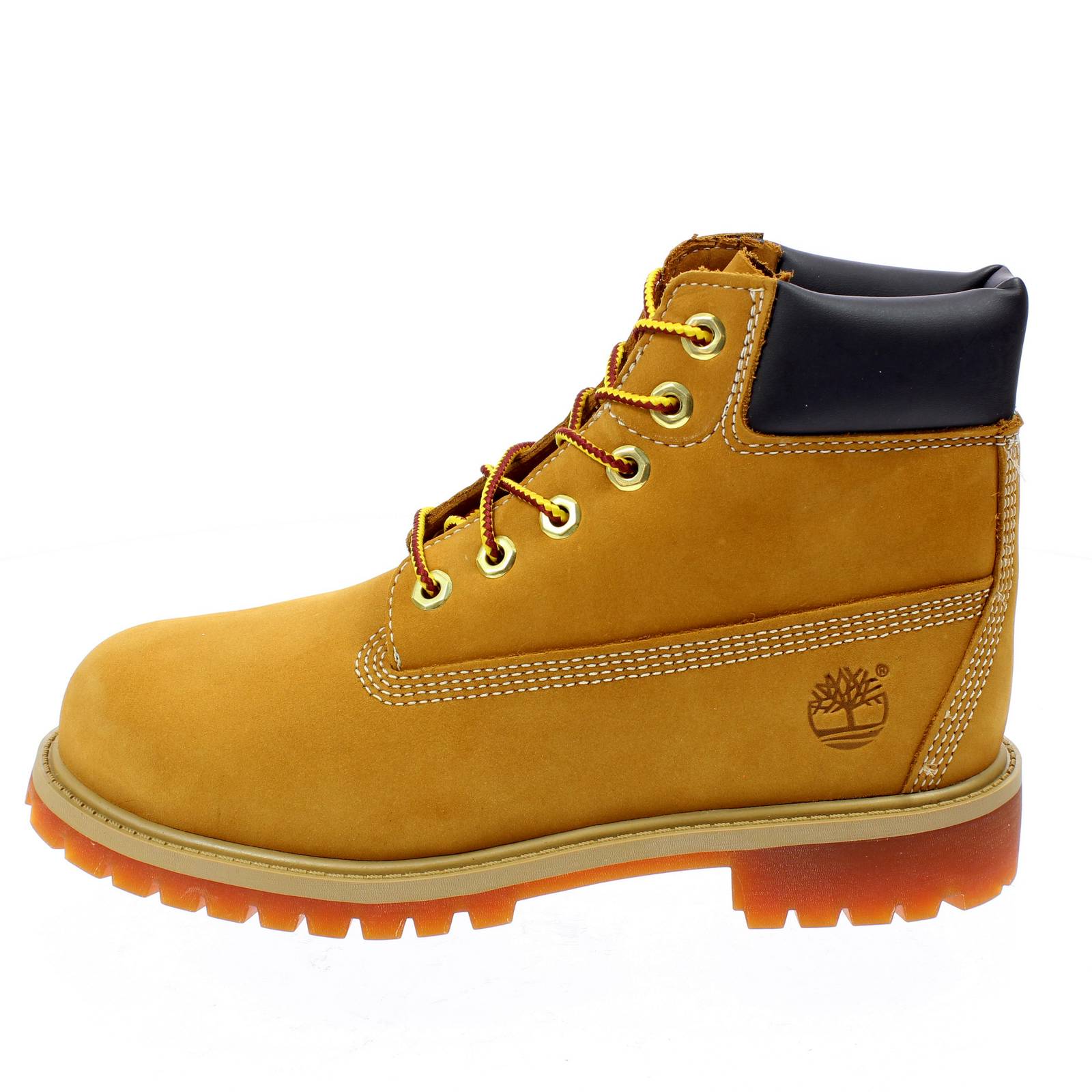 TIMBERLAND 6 Inch Premium Wheat Nubuck Junior giallo Foto 3