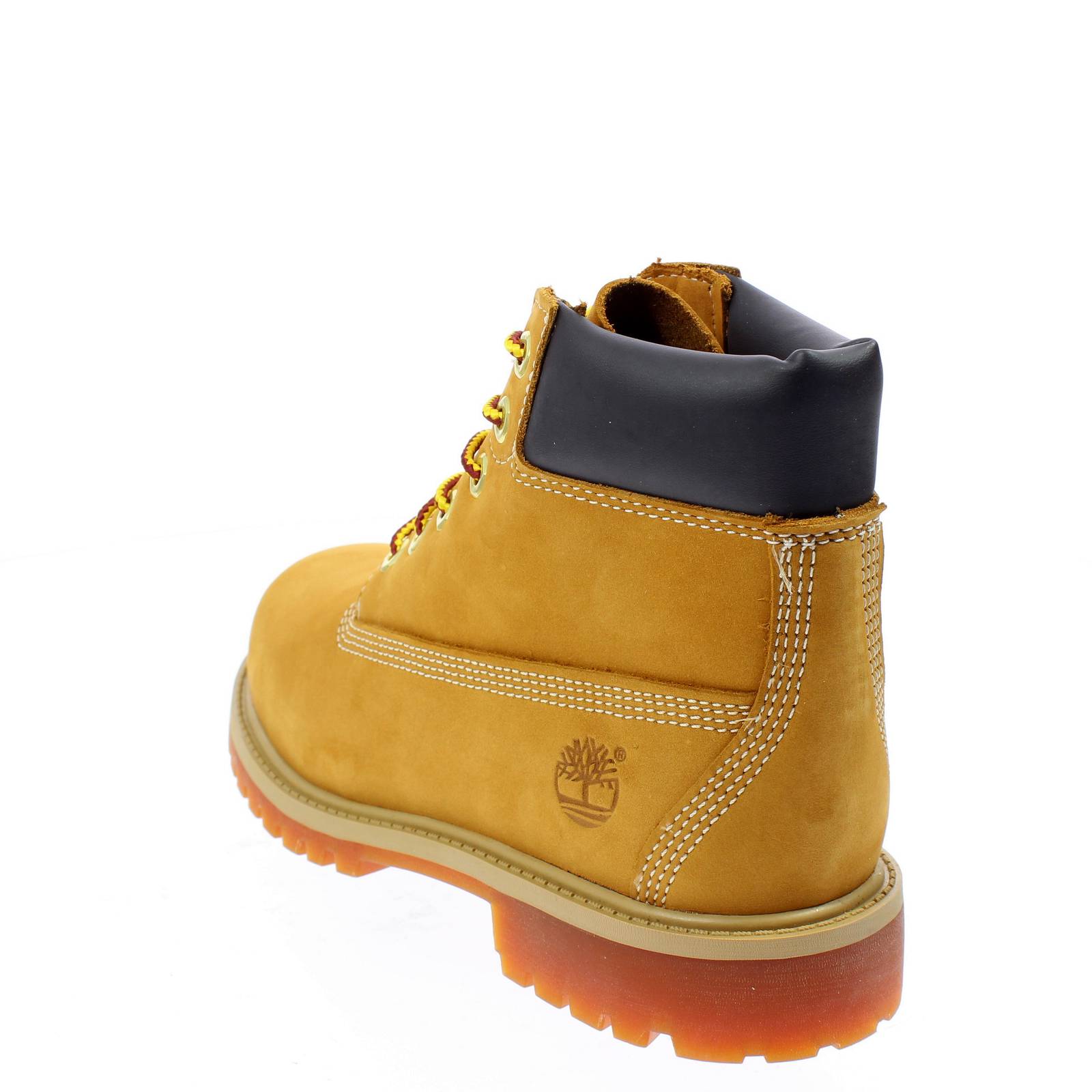 TIMBERLAND 6 Inch Premium Wheat Nubuck Junior giallo Foto 4