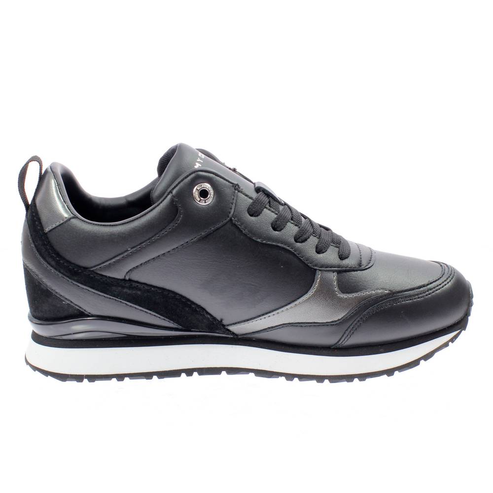 TOMMY HILFIGER Sady 14C - Sneakers con zeppa interna nero Sneakers Sporty  Chic Donna FW0FW05801