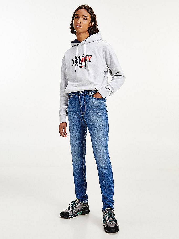TOMMY HILFIGER Simon Skin BE118 Jeans Fit sbiaditi Uomo jeans Foto 2