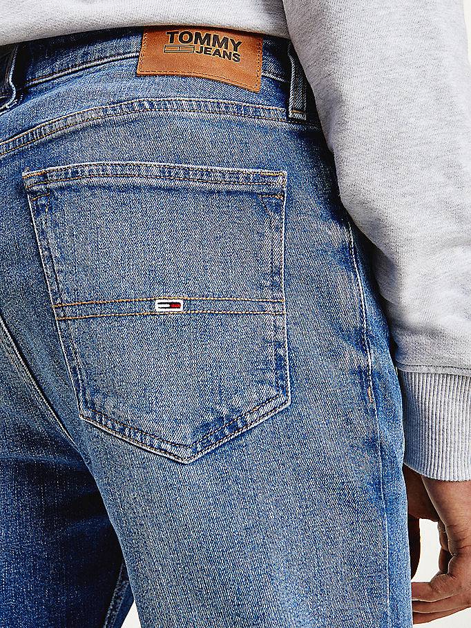 TOMMY HILFIGER Simon Skin BE118 Jeans Fit sbiaditi Uomo jeans Foto 4