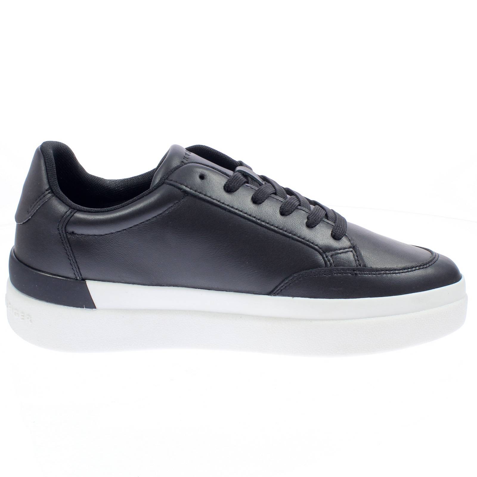 TOMMY HILFIGER Estefania 3A Signature - Sneakers in Pelle Donna nero Foto 2