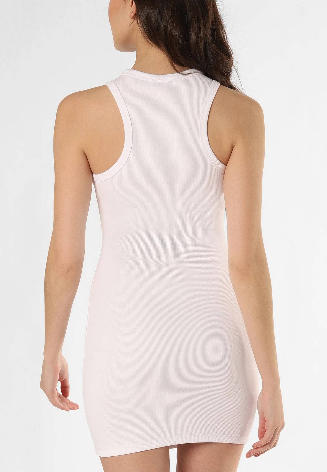 TOMMY HILFIGER Essential Rib Tank Bodycon - Tubino Donna bianco Foto 3