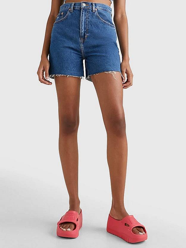 TOMMY HILFIGER Mom Short Denim Woman jeans Photo 2