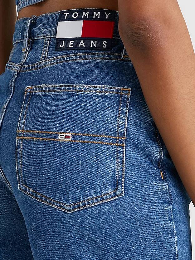 TOMMY HILFIGER Mom Short Denim Woman jeans Photo 4