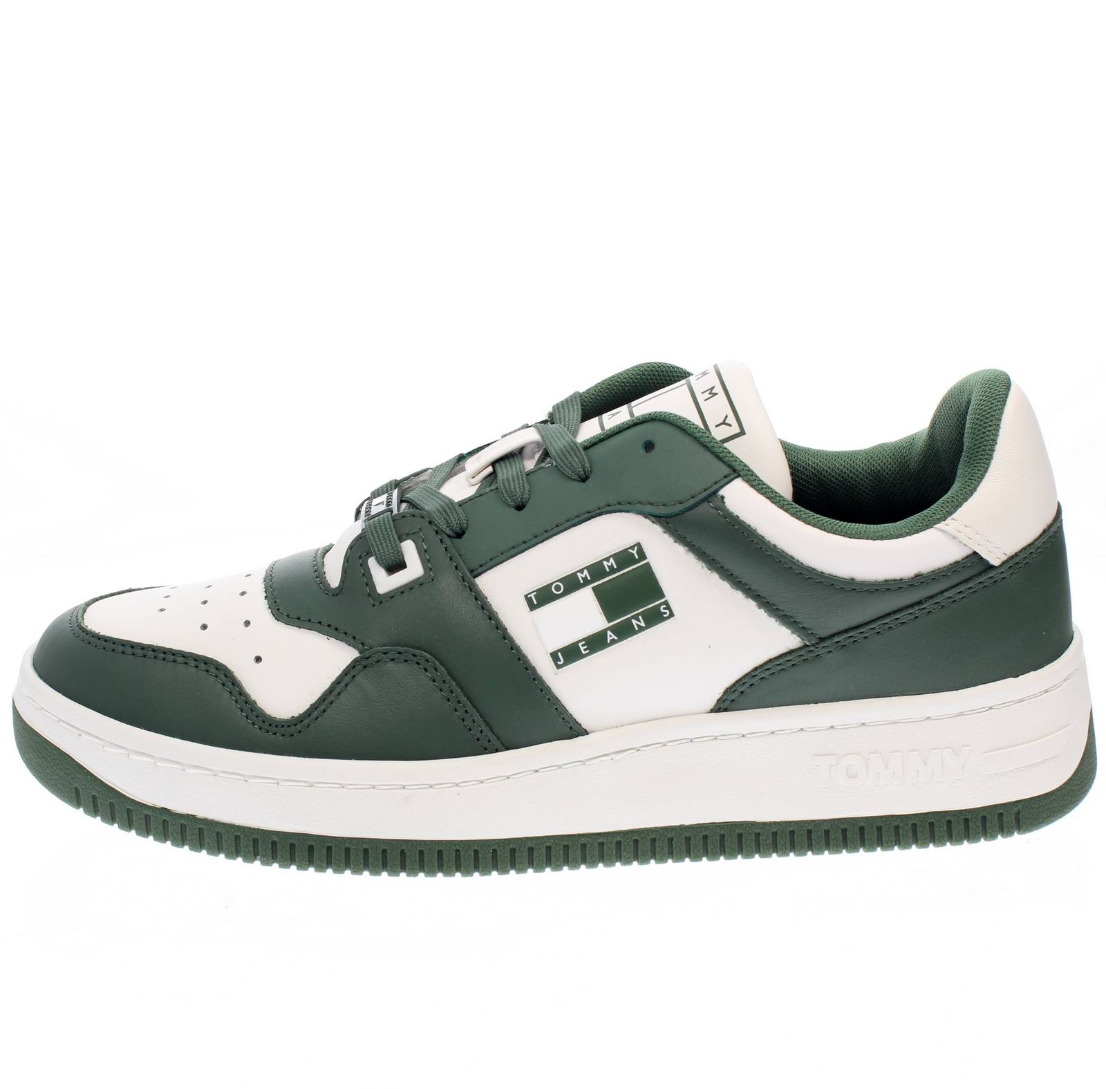TOMMY HILFIGER Zion - Sneakers in Pelle Uomo bianco Foto 3