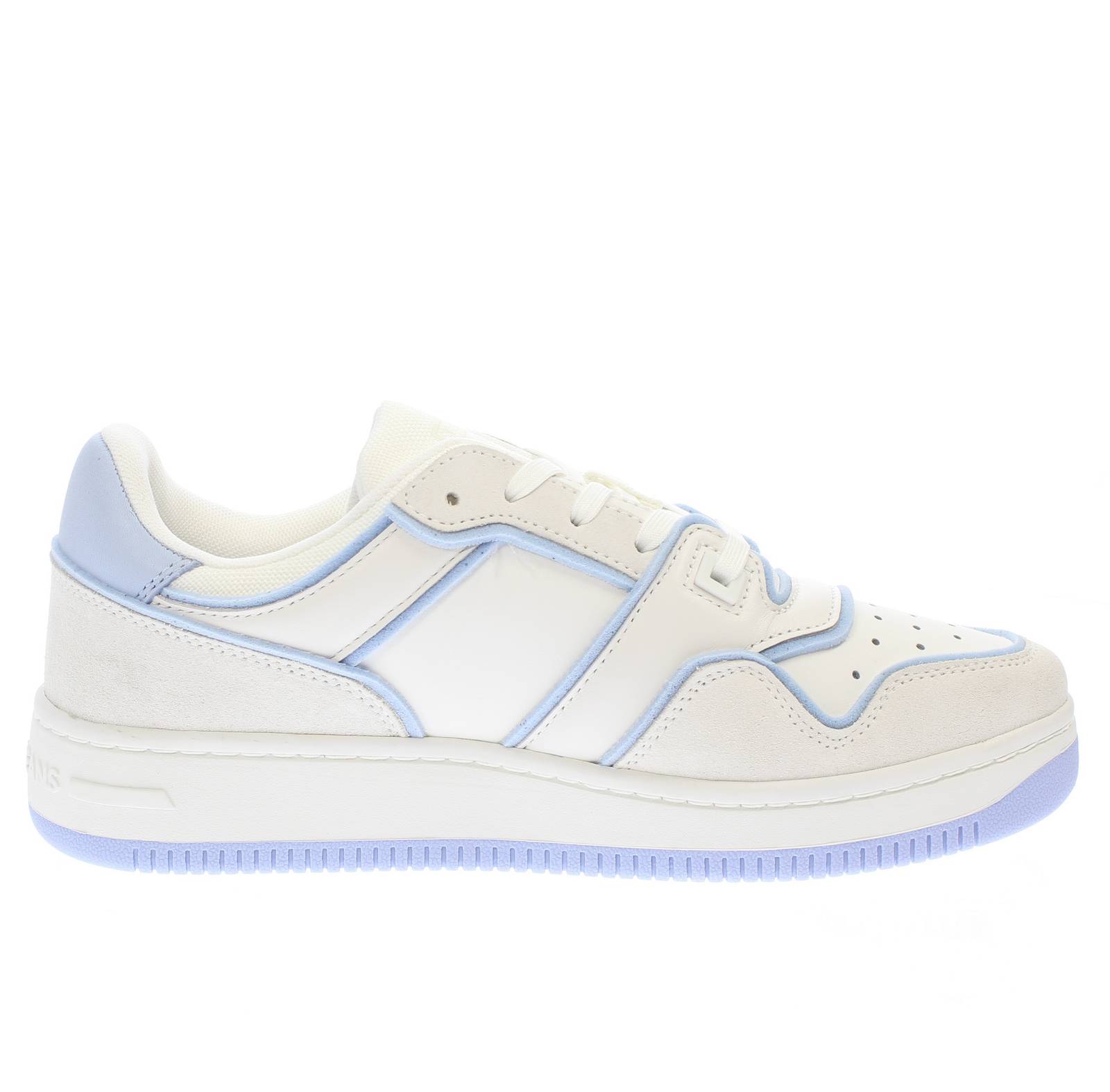 TOMMY HILFIGER Retro Basket Foam Edge - Sneakers in Pelle Donna beige Foto 2