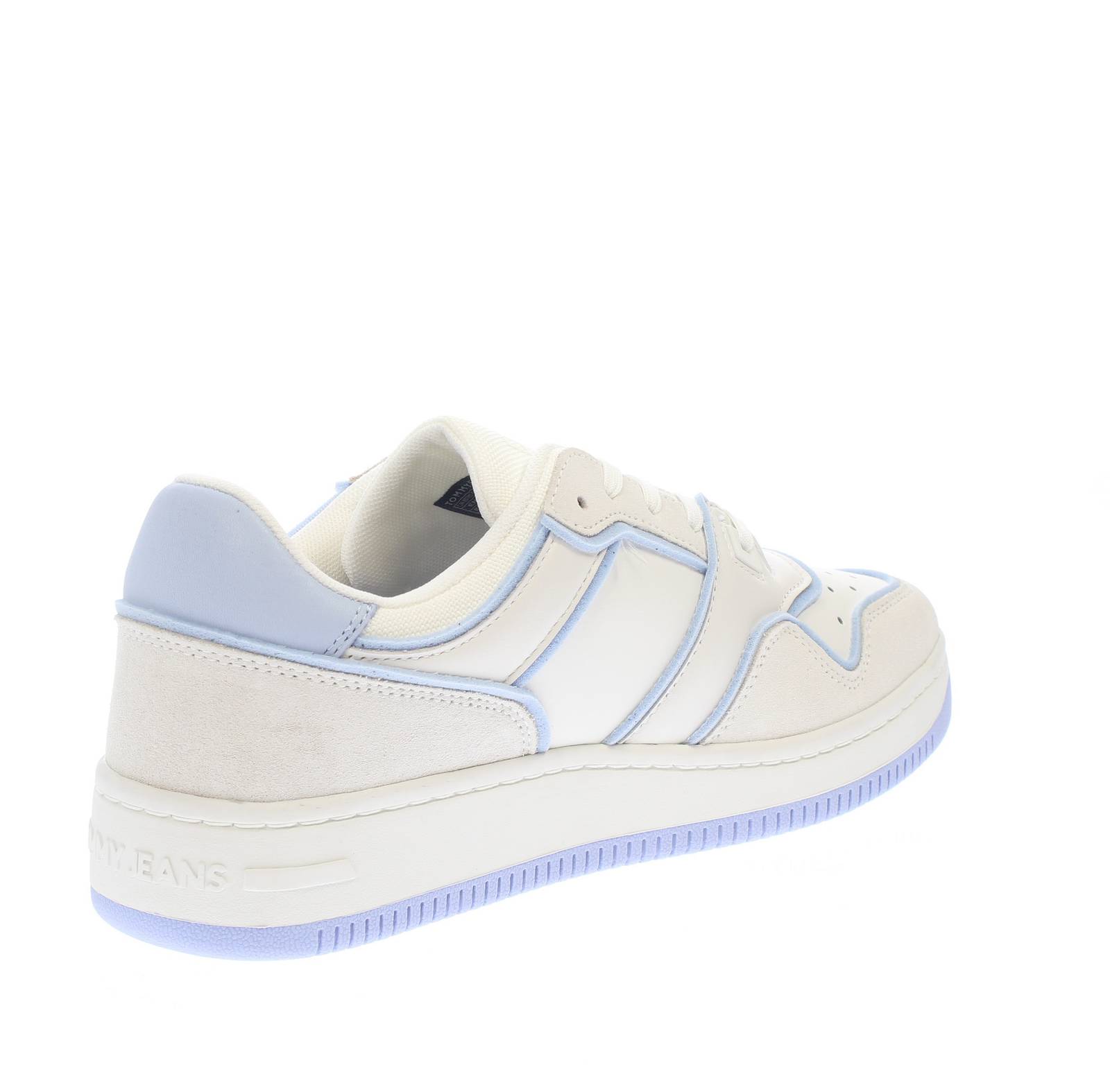 TOMMY HILFIGER Retro Basket Foam Edge - Sneakers in Pelle Donna beige Foto 4