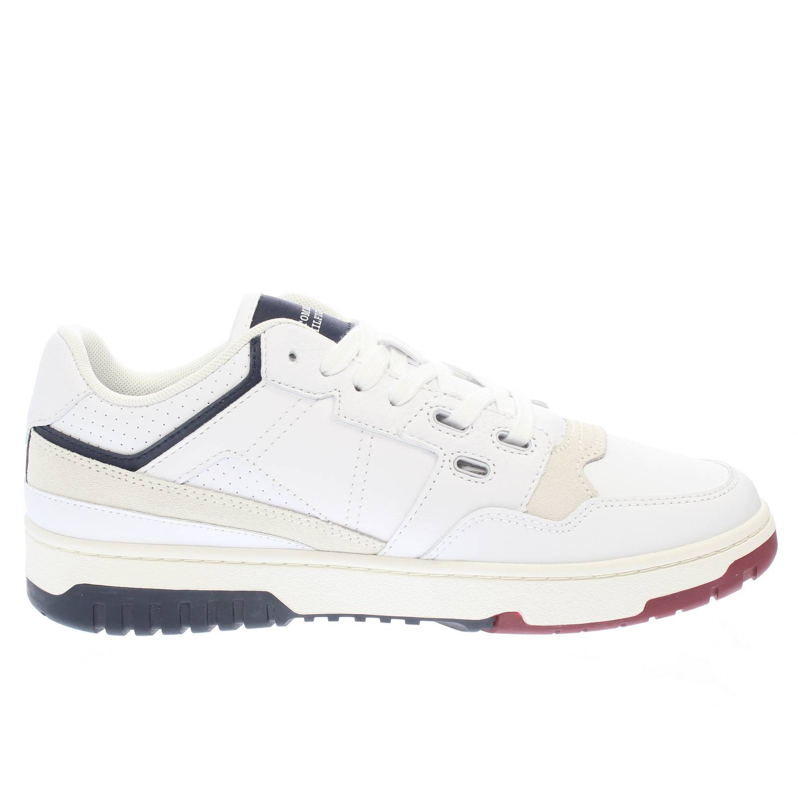 TOMMY HILFIGER Basket Street - Sneakers basse in Pelle Uomo bianco Foto 2