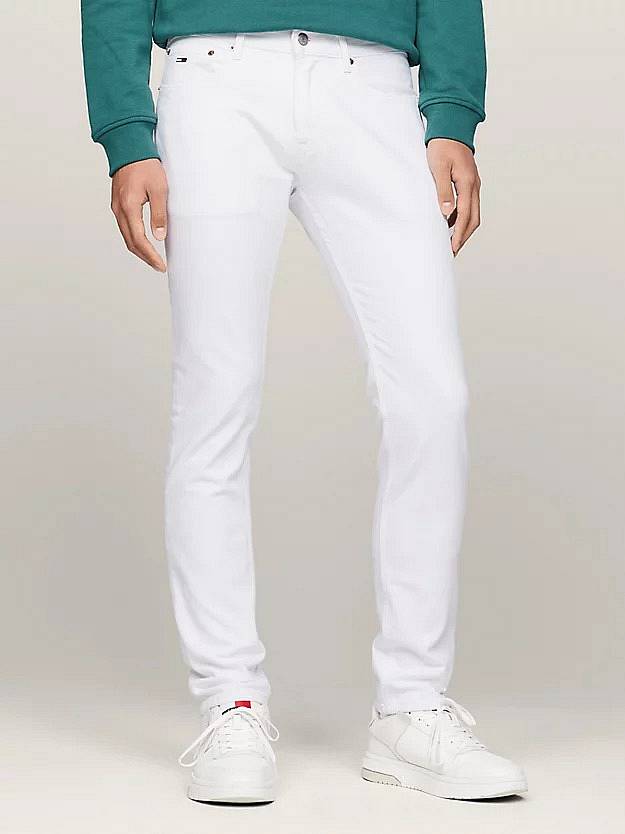 TOMMY HILFIGER Scanton Slim Stier Herren weiß Foto 2