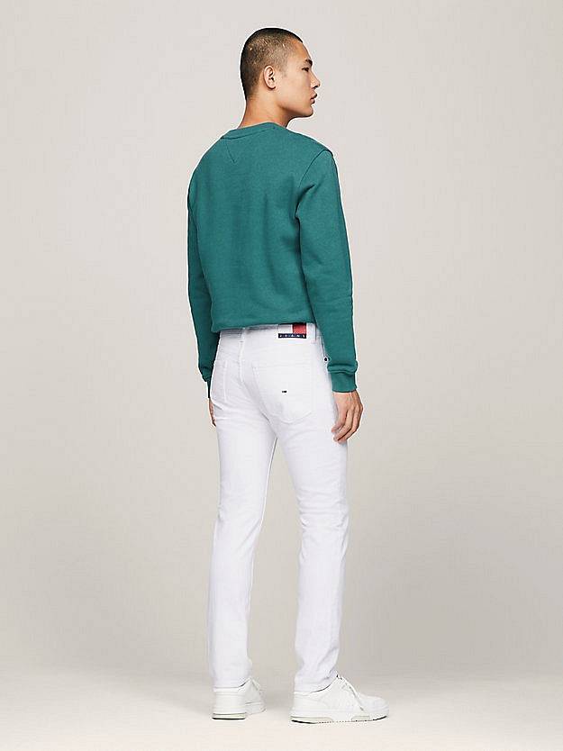 TOMMY HILFIGER Scanton Slim Stier Herren weiß Foto 3
