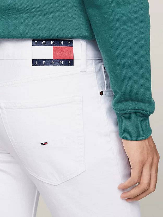 TOMMY HILFIGER Scanton Slim Stier Herren weiß Foto 4