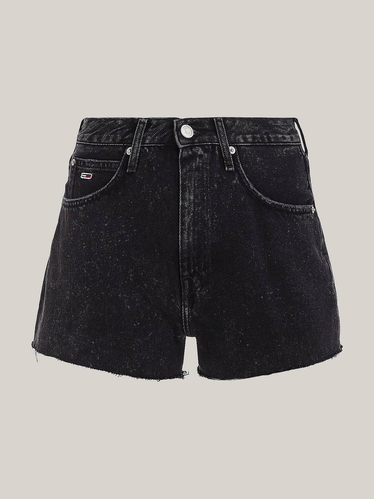 TOMMY HILFIGER Hot Pants Damen schwarz