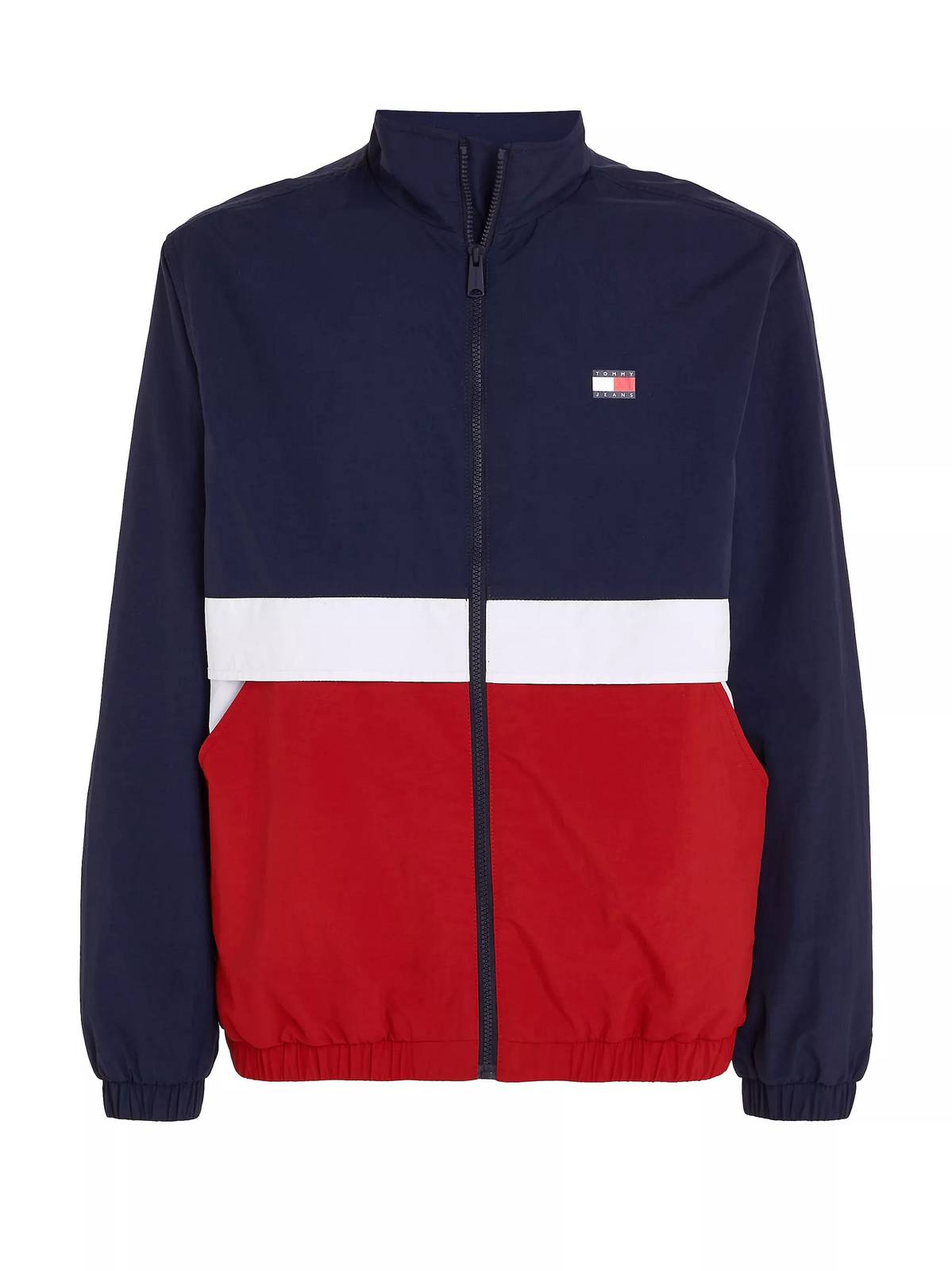 TOMMY HILFIGER Essential Colorblok Jacke Herren blau