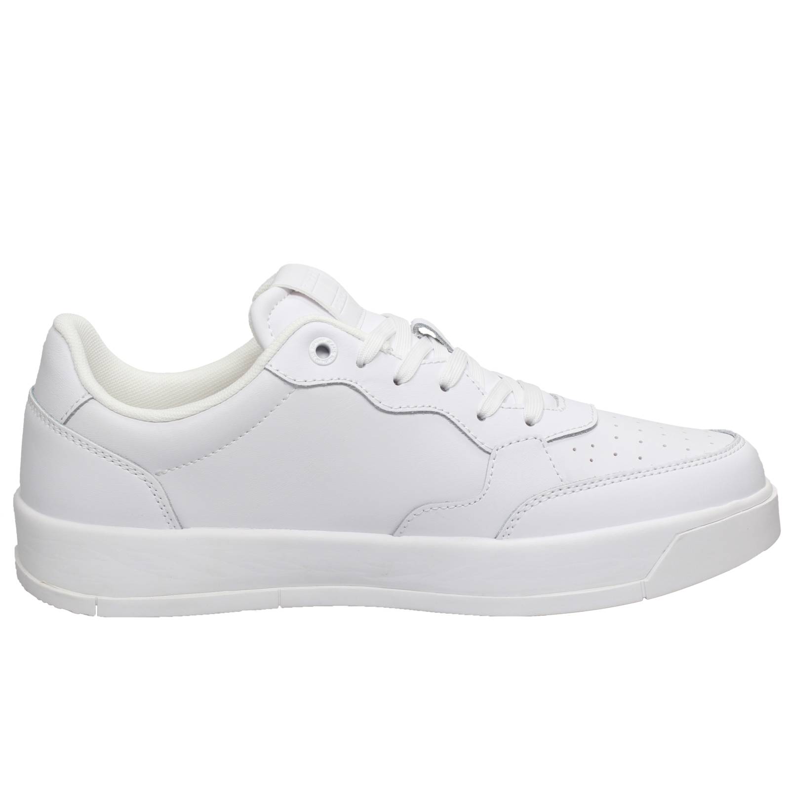TOMMY HILFIGER Retro Essential - Sneakers basse in Pelle Uomo bianco Foto 2