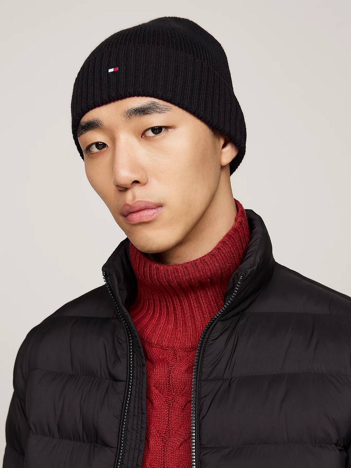 TOMMY HILFIGER Flaggenmütze Herren schwarz Foto 4