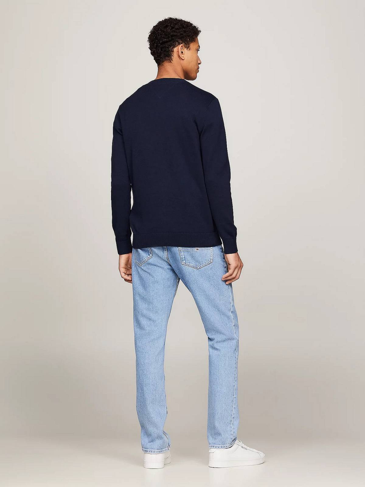 TOMMY HILFIGER  PULLOVER UNERLÄSSLICH Herren blau Foto 3