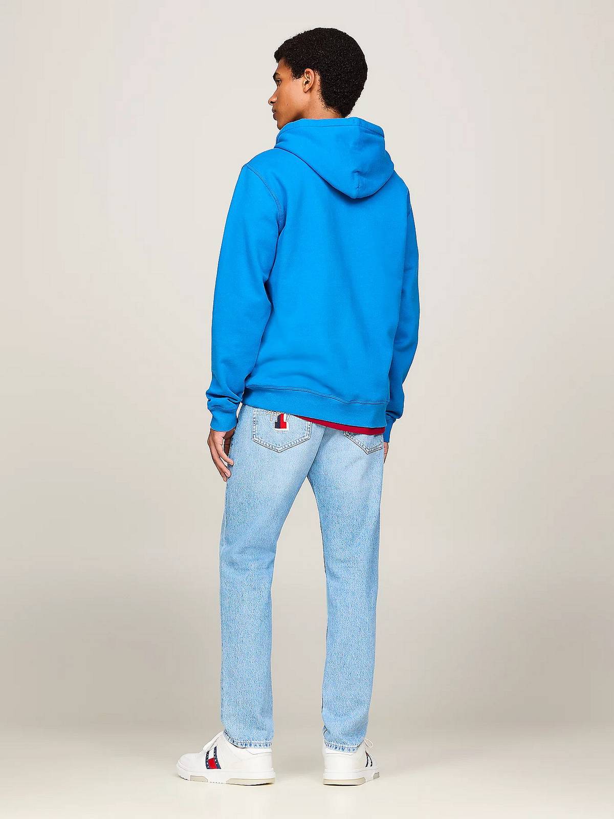 TOMMY HILFIGER TJM REG WASHED PREP EXPLR HOODIE Man blue Photo 3