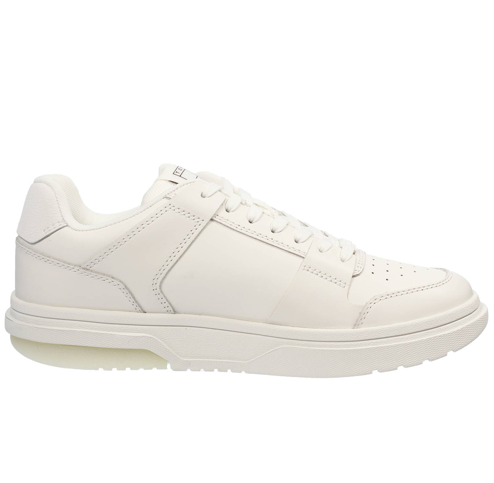 TOMMY HILFIGER Brooklin Leather - Low Leather Sneakers Man white Photo 2