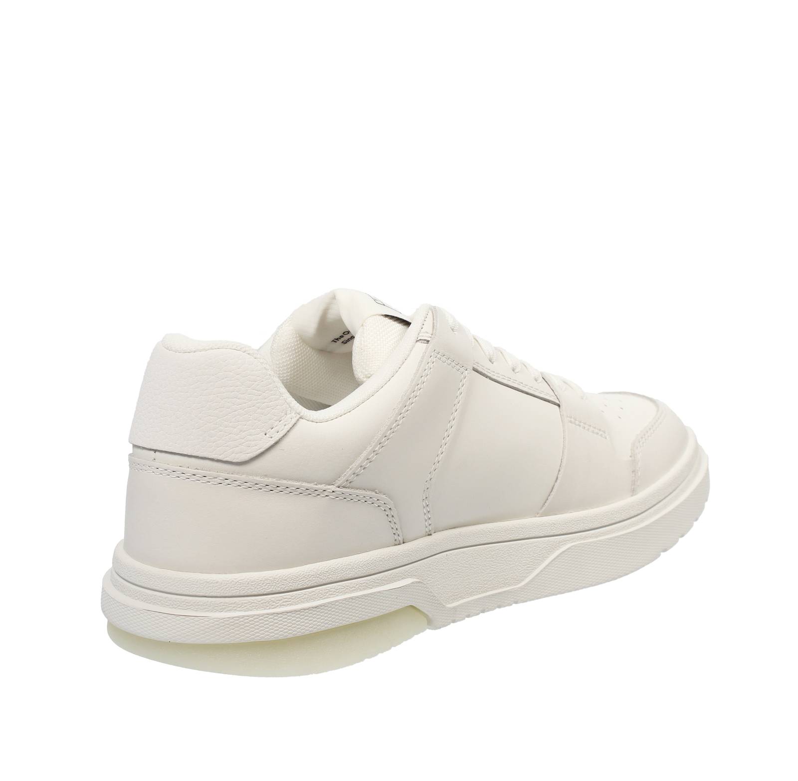 TOMMY HILFIGER Brooklin Leather - Low Leather Sneakers Man white Photo 4