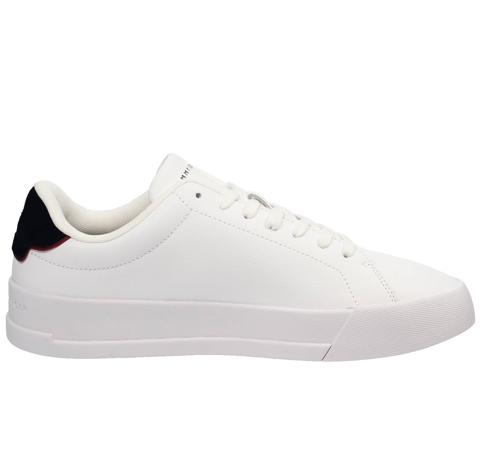 TOMMY HILFIGER Court Leather - Low Leather Sneakers Man white Photo 2