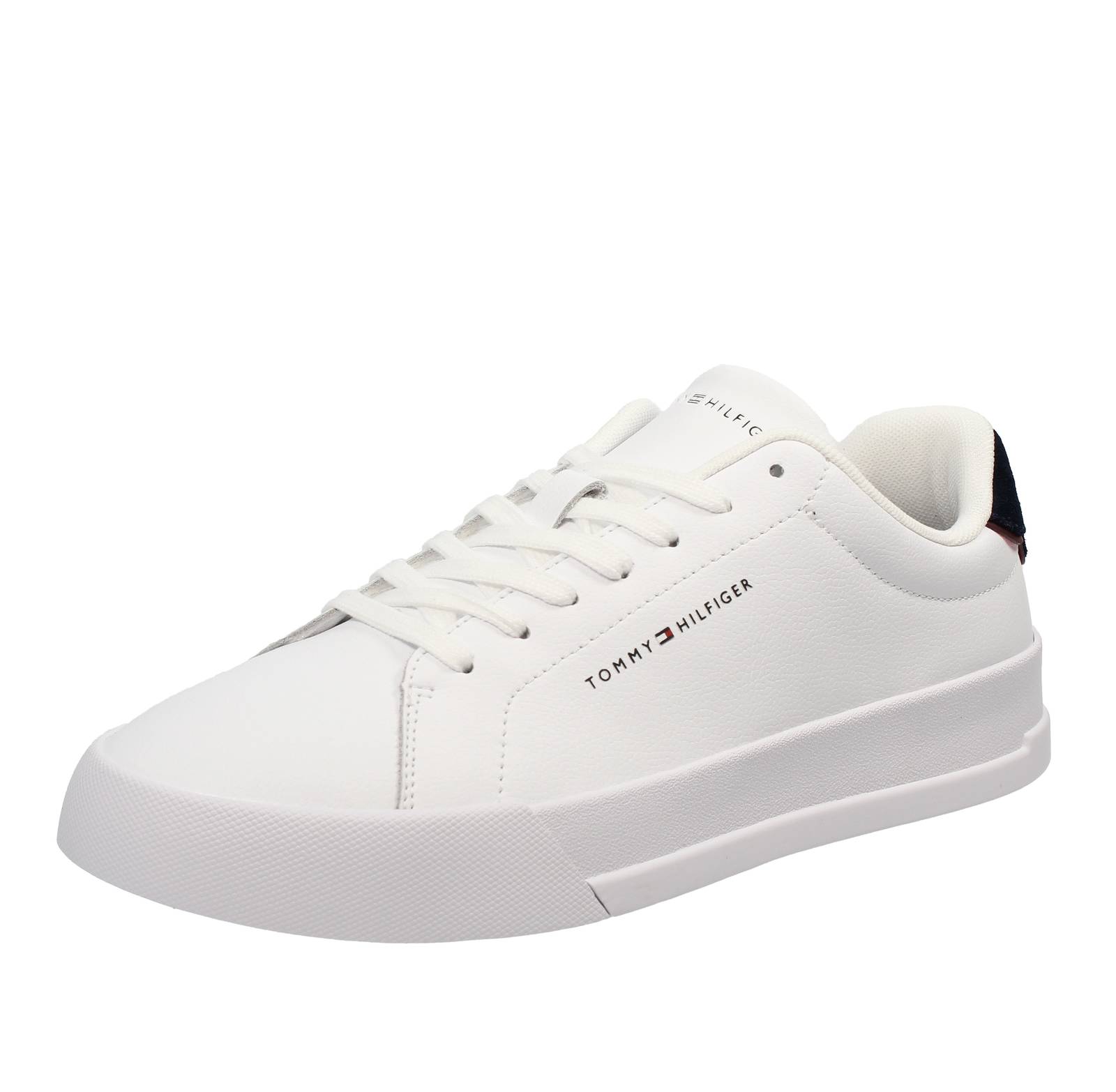 TOMMY HILFIGER Court Leather - Sneakers basses en cuir Homme blanc