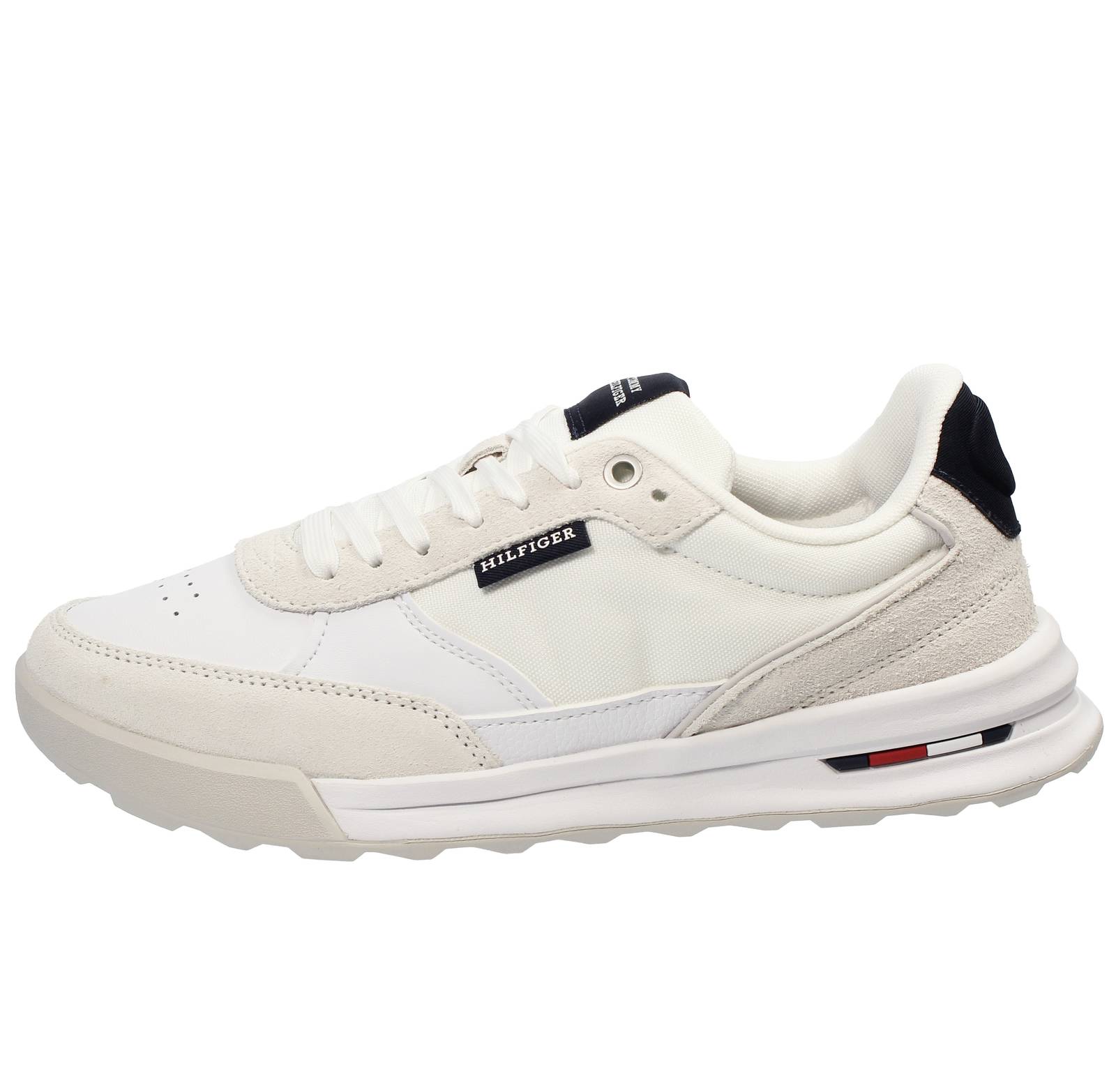 TOMMY HILFIGER Retro Runner Mix Homme blanc Photo 3