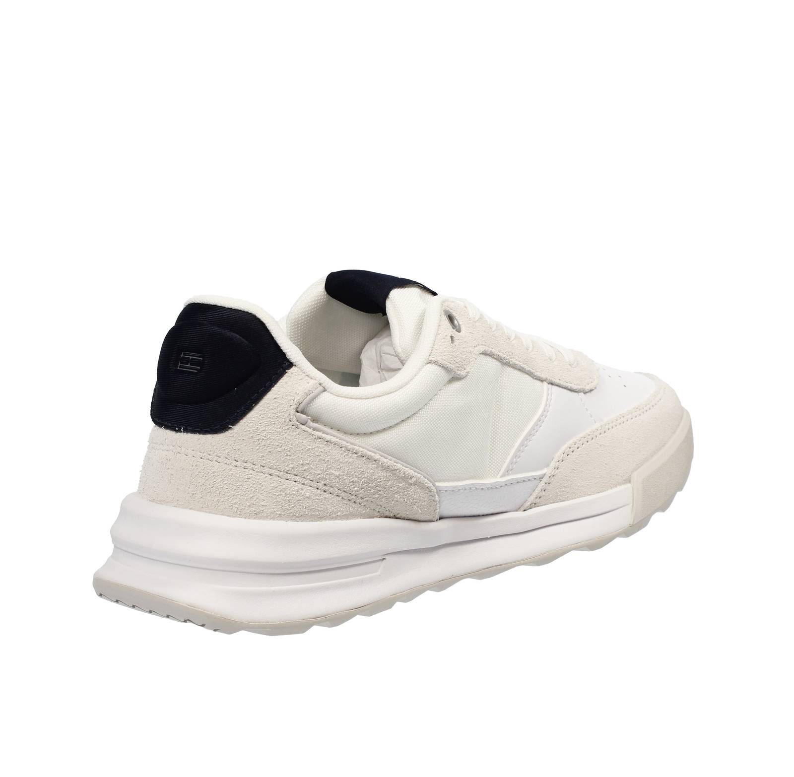 TOMMY HILFIGER Retro Runner Mix Homme blanc Photo 4