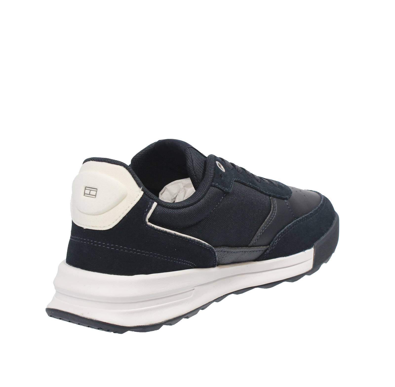 TOMMY HILFIGER Retro Runner Mix Homme bleu Photo 4