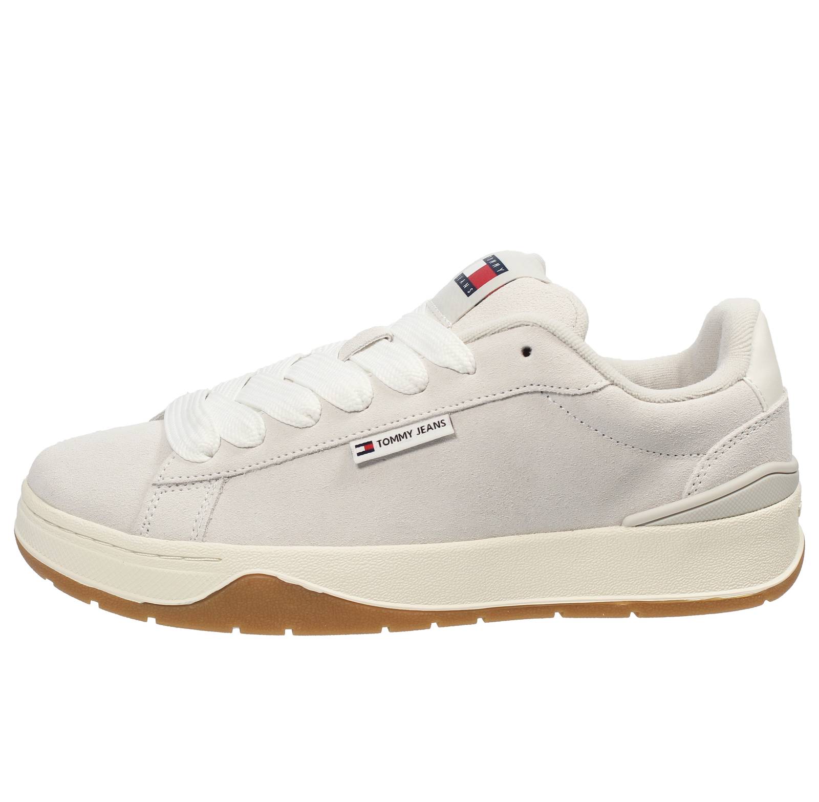 TOMMY HILFIGER Skate Sneaker - Sneakers in Suede Woman grey Photo 3