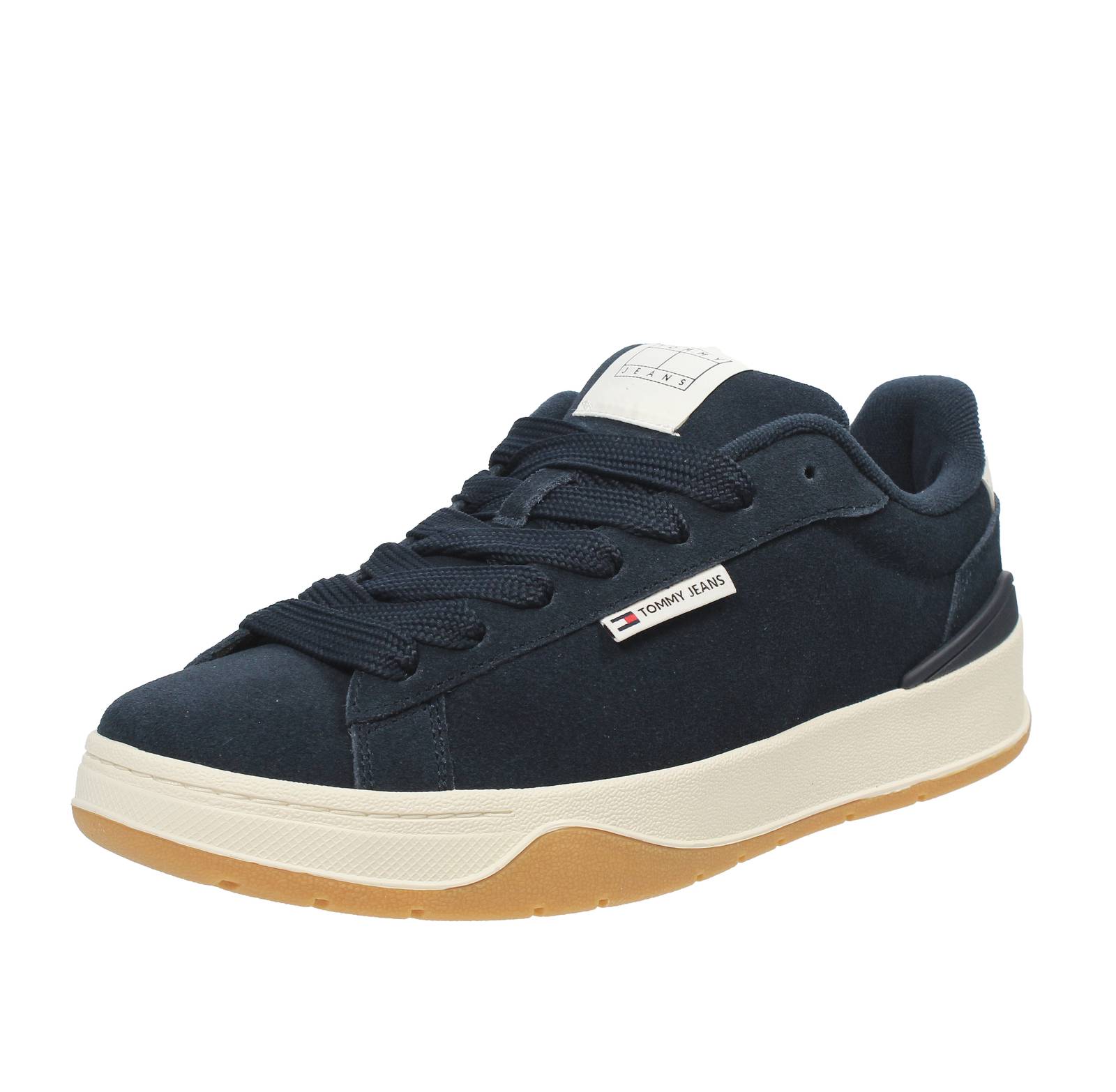 TOMMY HILFIGER TJM Skater - Sneakers in Suede Uomo blu