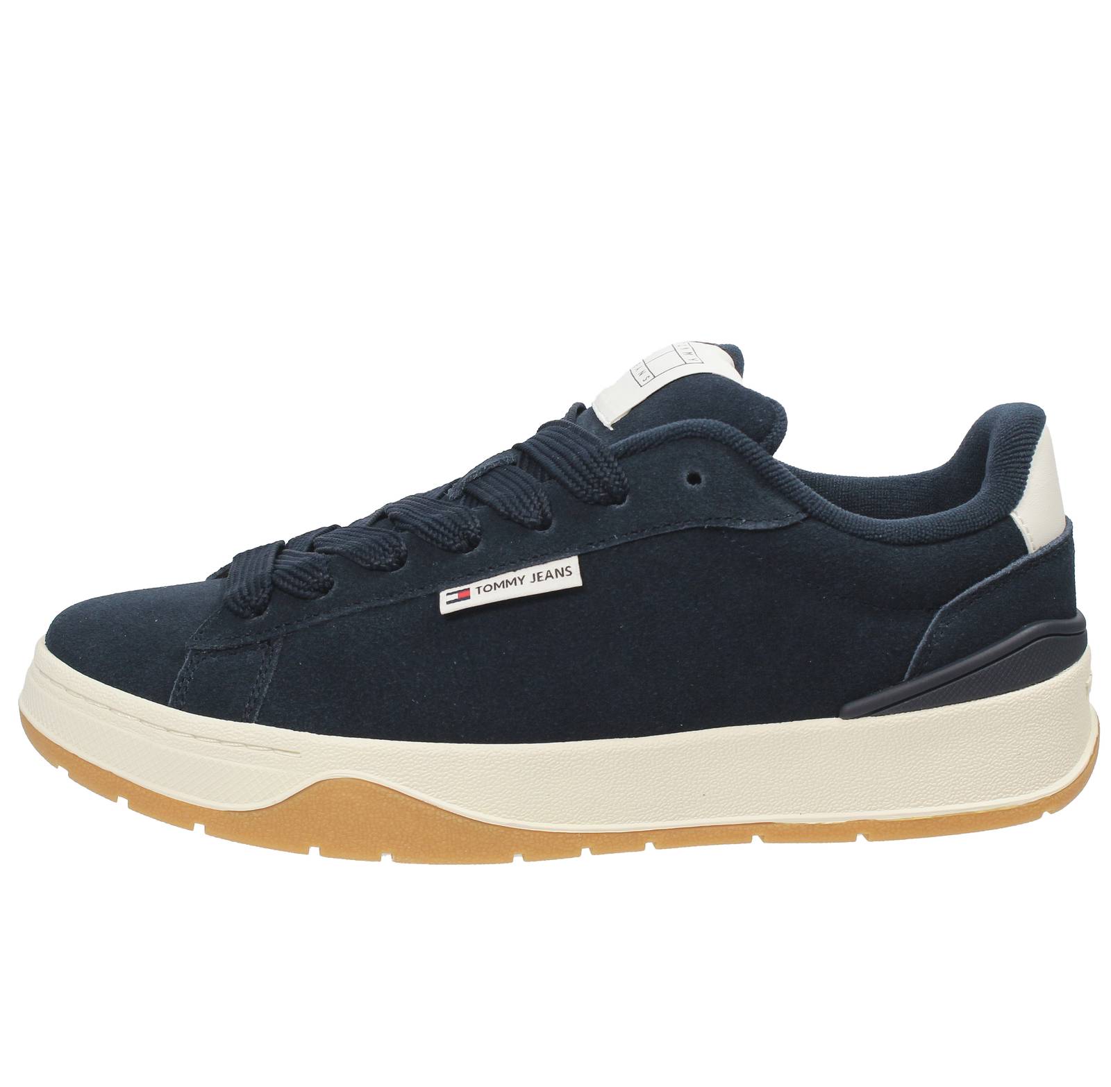 TOMMY HILFIGER TJM Skater - Sneakers in Suede Man blue Photo 3