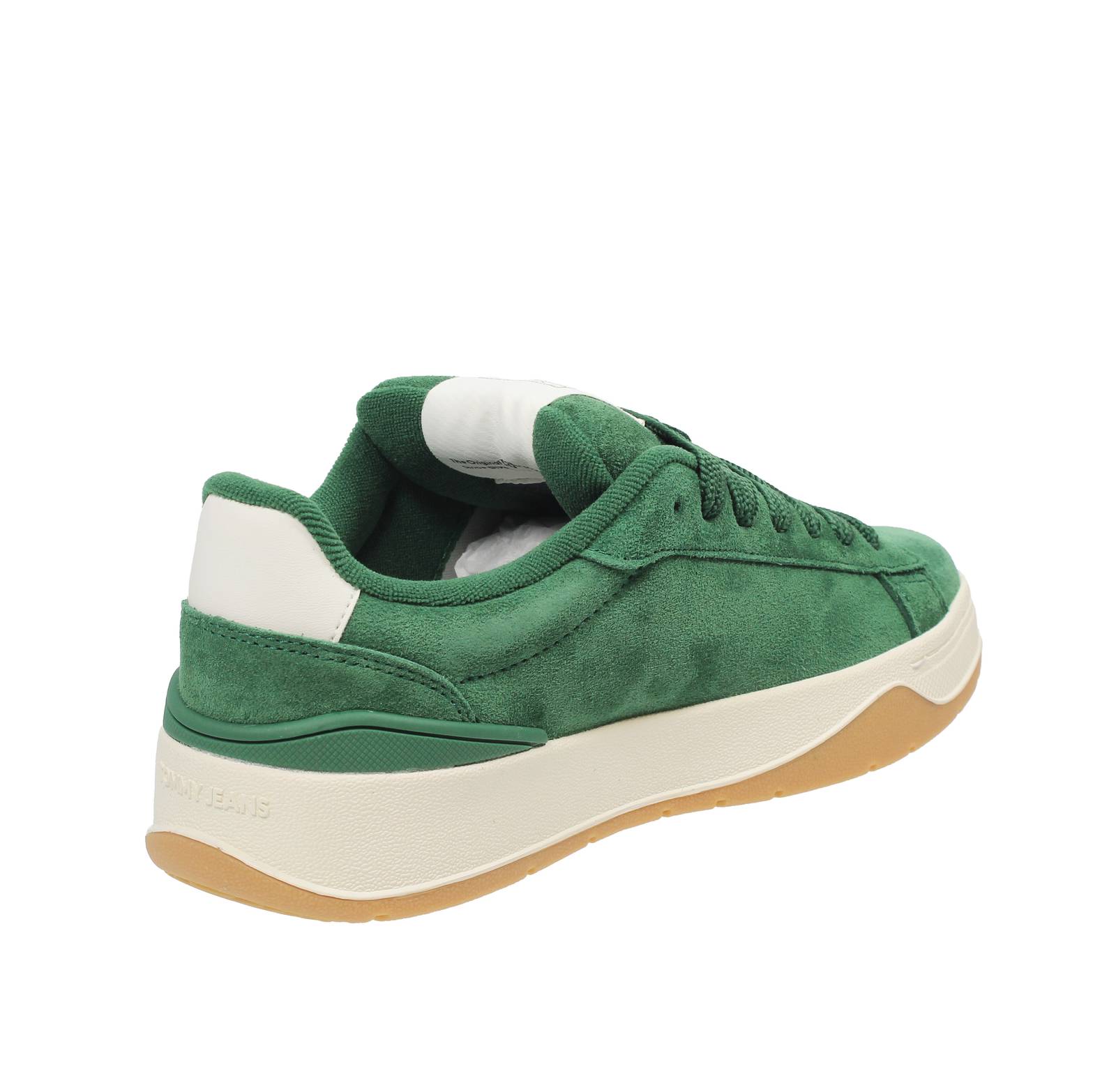 TOMMY HILFIGER TJM Skater - Sneakers in Suede Man green Photo 4