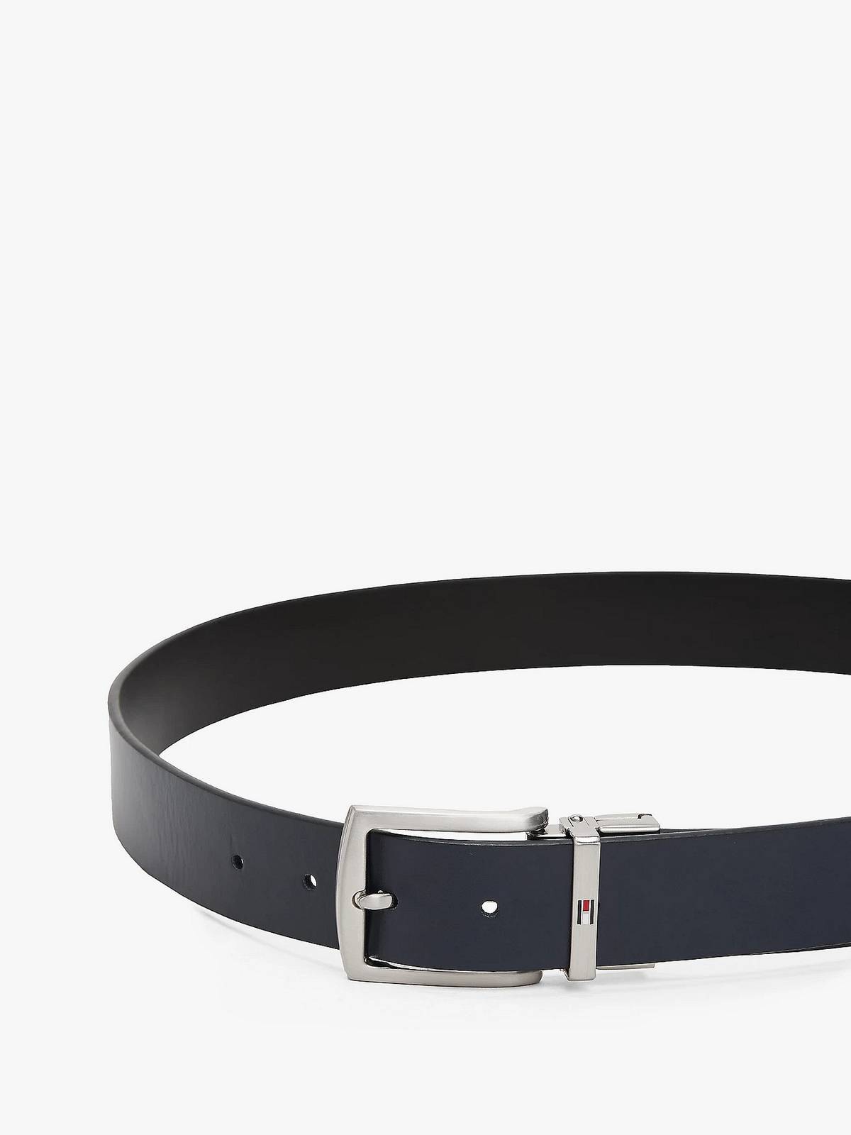 TOMMY HILFIGER TH Denton belt reverse Homme bleu Photo 4