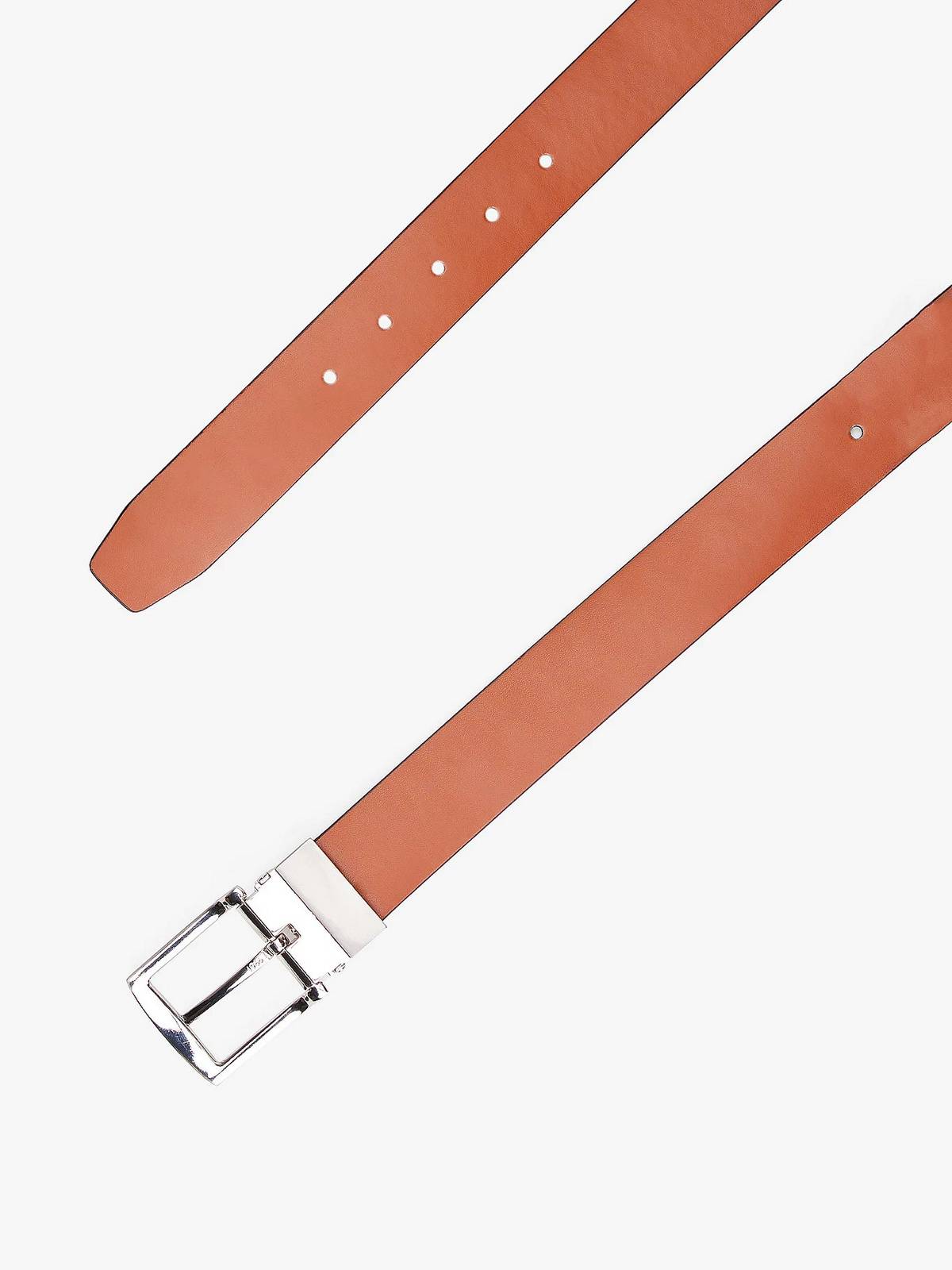 TOMMY HILFIGER TH Denton belt reverse Homme marron Photo 2