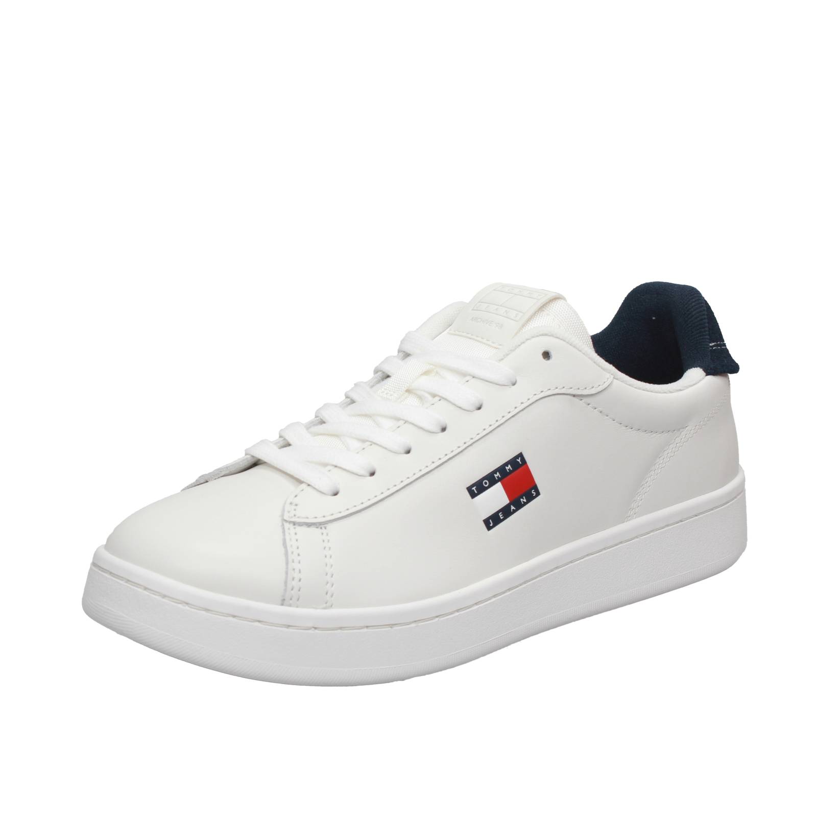 TOMMY HILFIGER TJW Archiv 98 - Niedrige Sneakers aus Leder Damen weiß