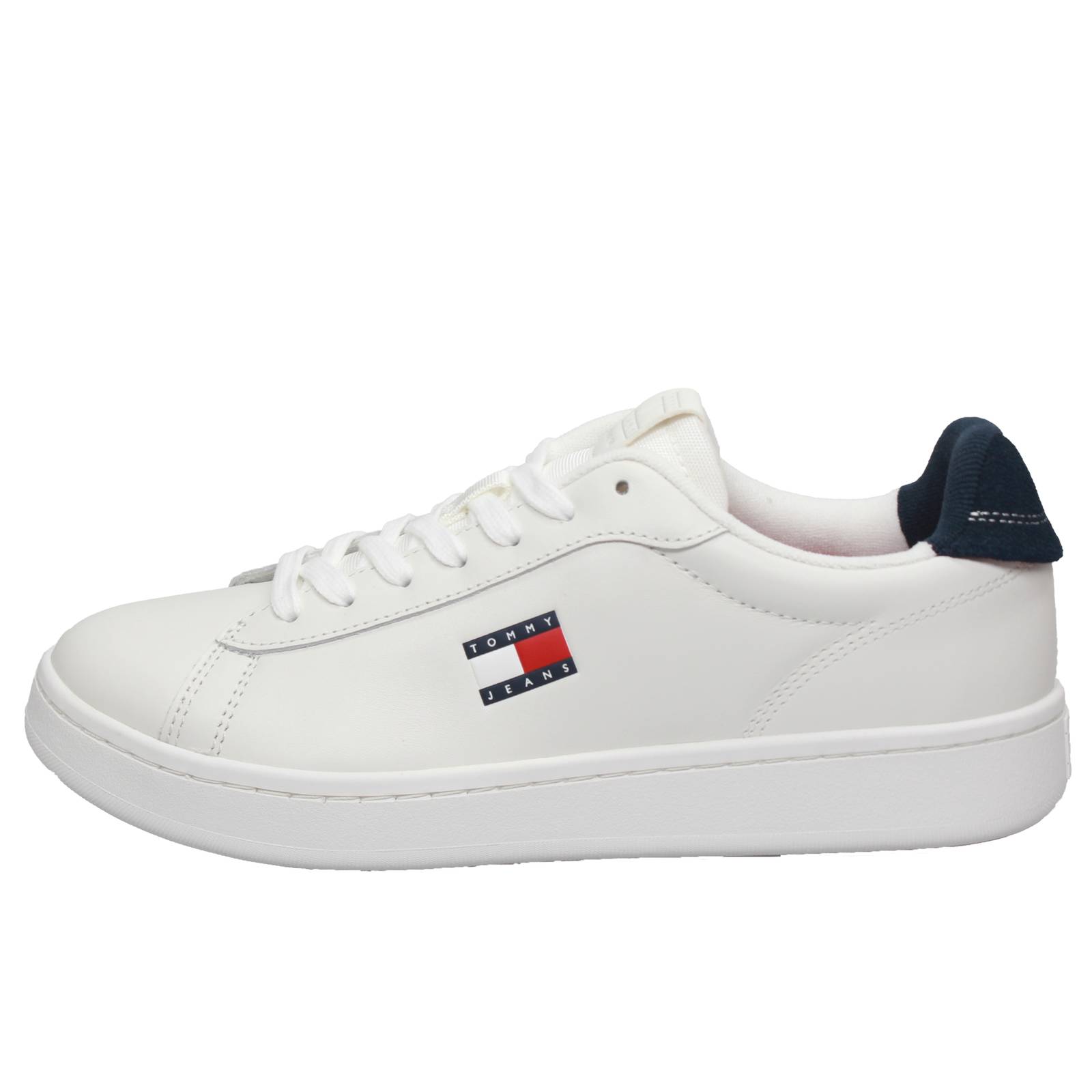 TOMMY HILFIGER TJW Archive 98 - Low Leather Sneakers Woman white Photo 3