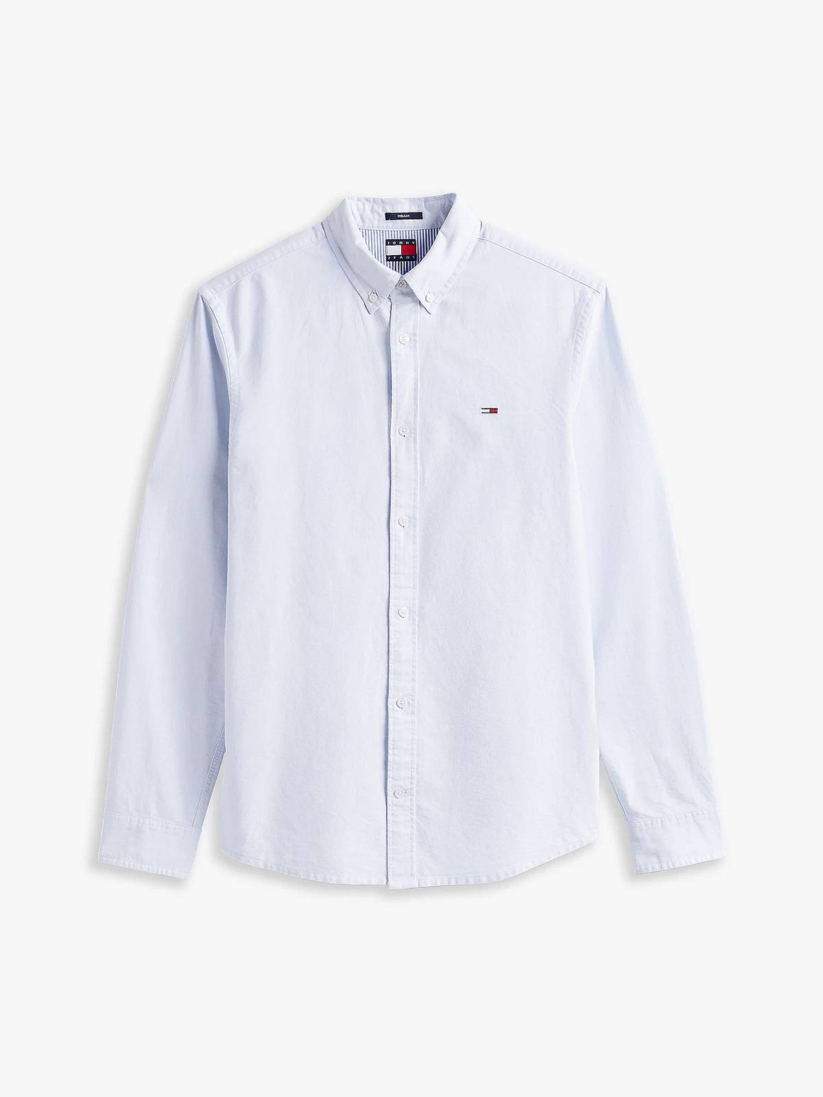 TOMMY HILFIGER ùshirt Regular Oxford Uomo azzurro