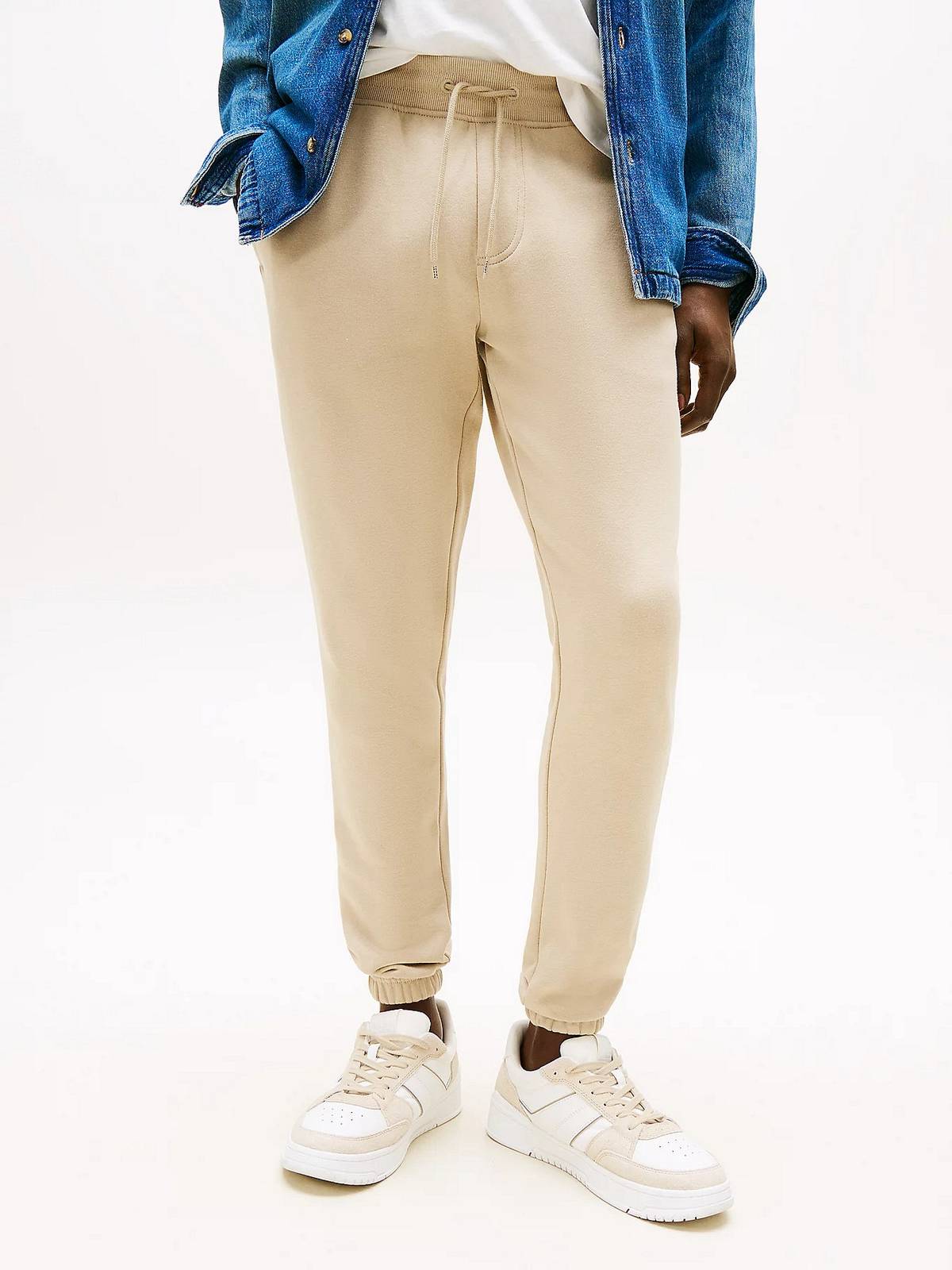 TOMMY HILFIGER Jogginghose schlank Herren beige Foto 2