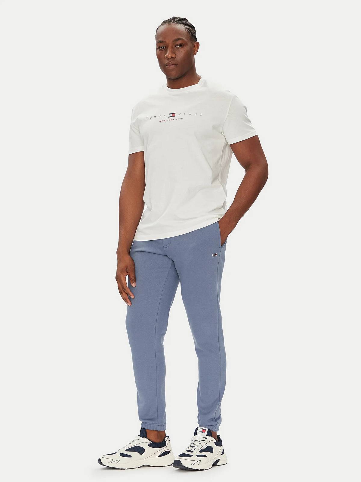 TOMMY HILFIGER Pantalon de survêtement slim Homme bleu Photo 2