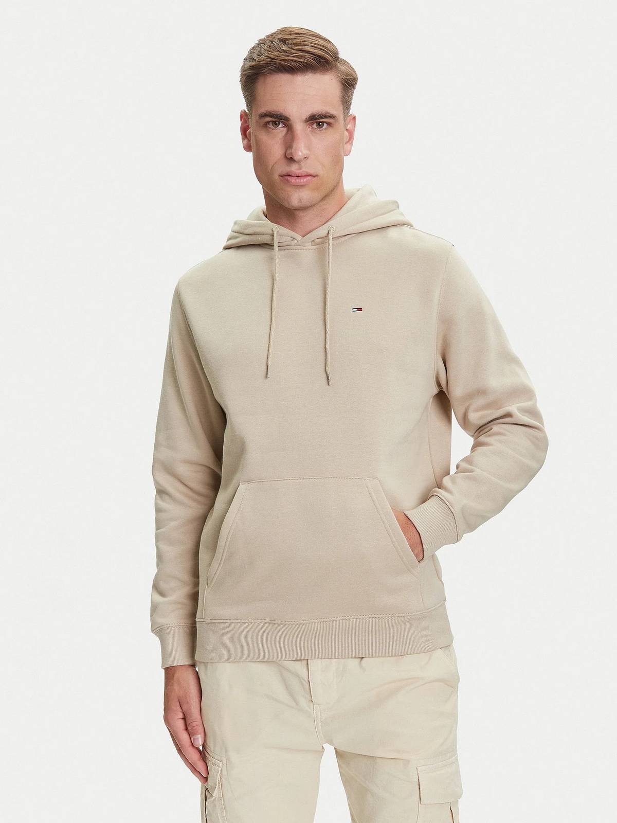 TOMMY HILFIGER Regular Hoodie Herren beige
