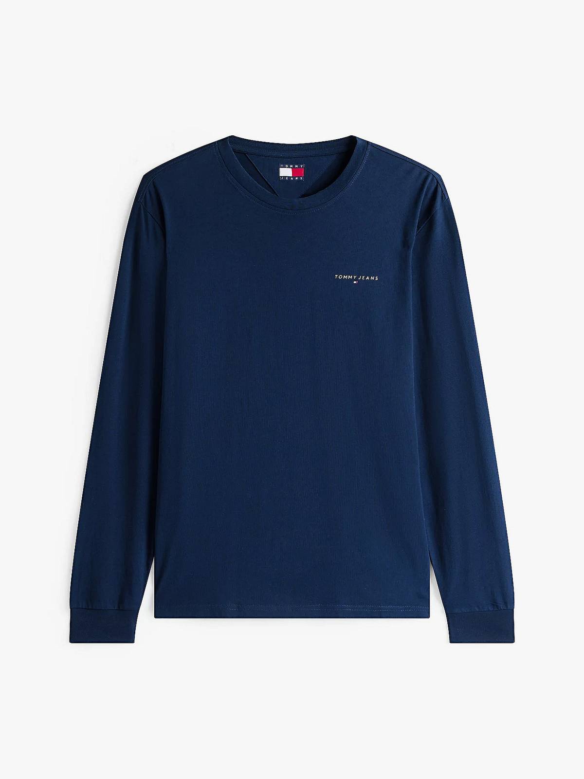 TOMMY HILFIGER Langärmeliges Tee Herren blau