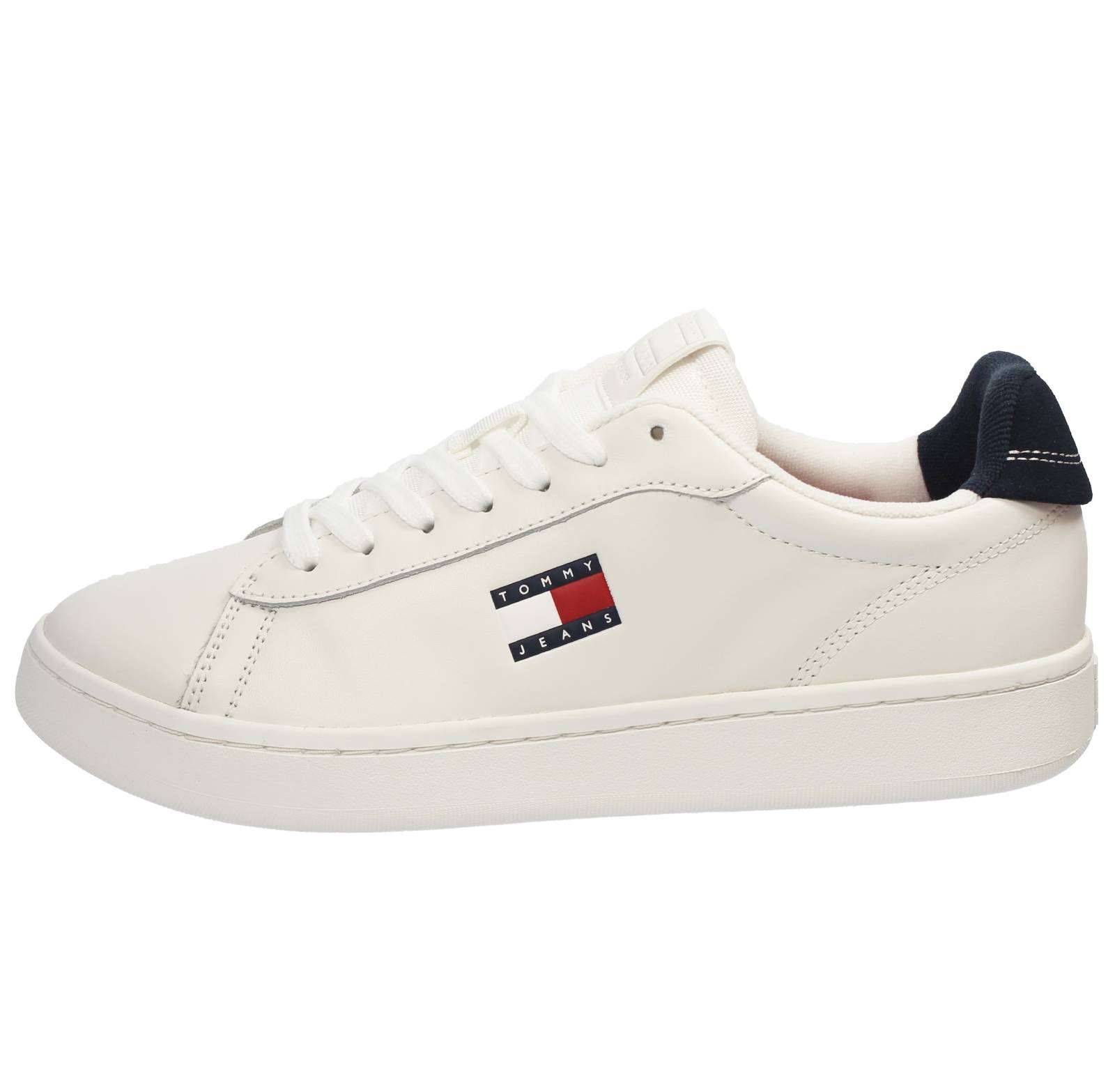 TOMMY HILFIGER Archive98 - Sneakers basse in Pelle Uomo bianco Foto 3