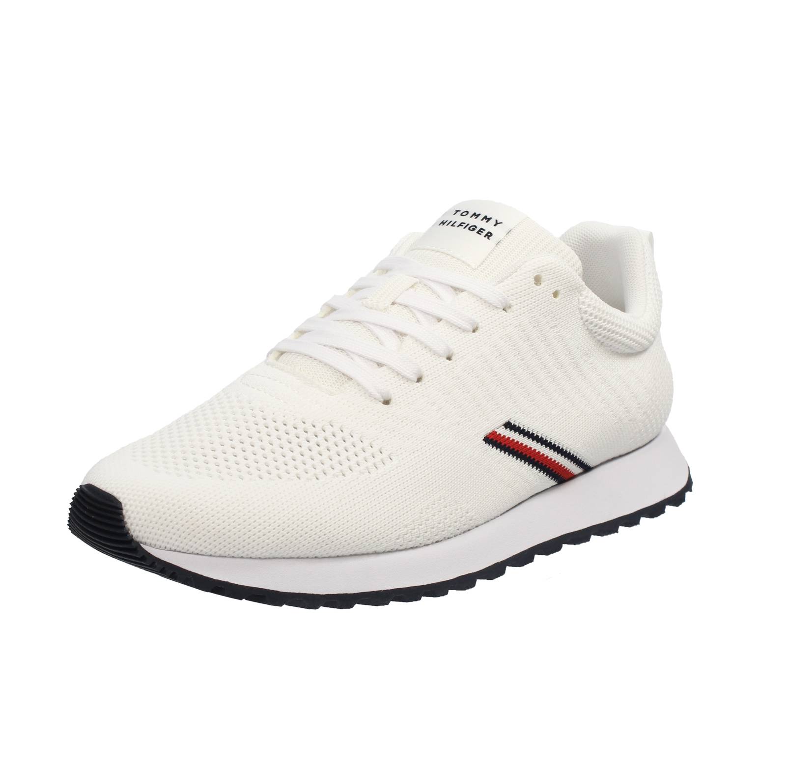 TOMMY HILFIGER New Runner - Sneakers basses en nylon Homme blanc