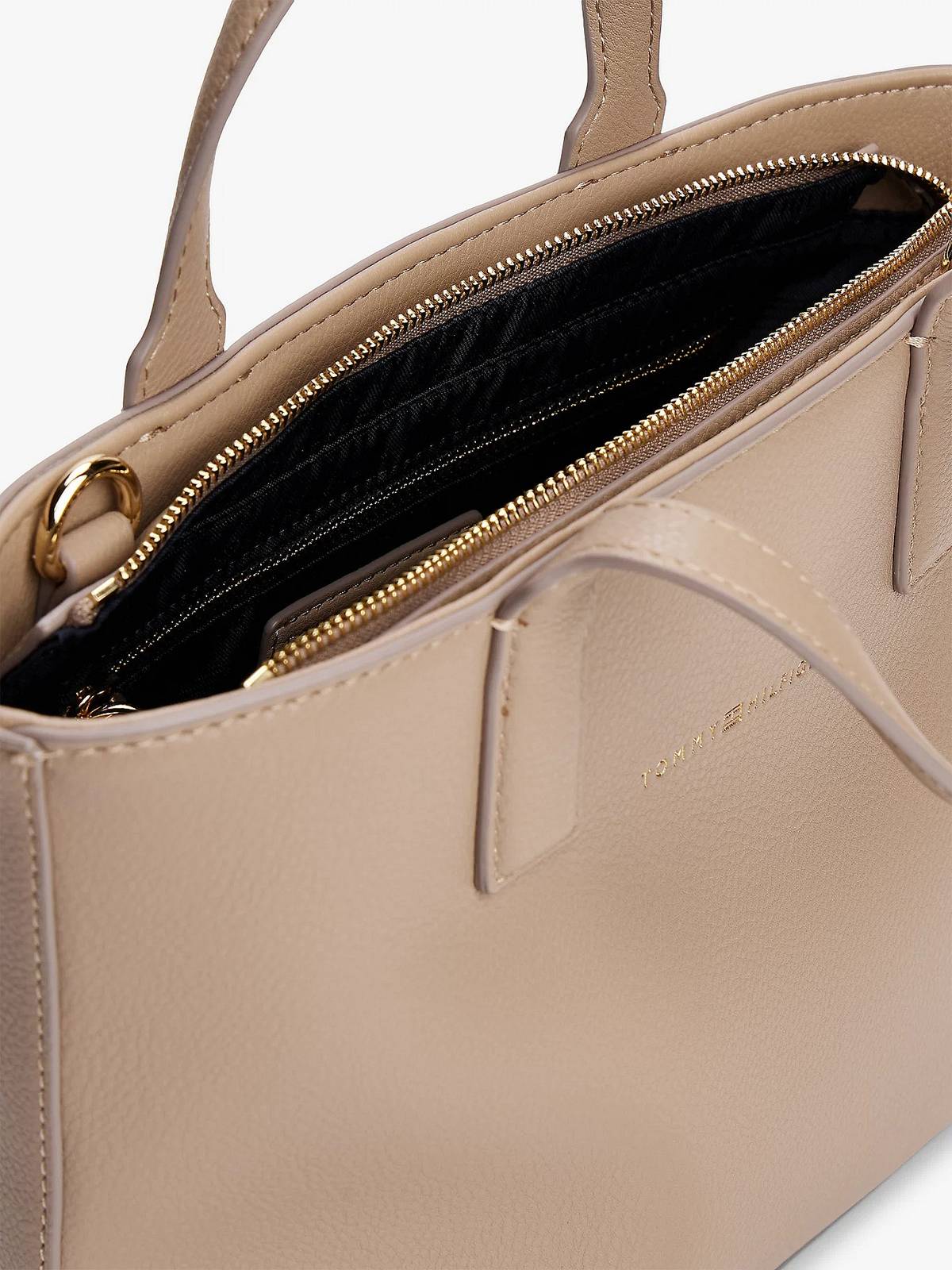 TOMMY HILFIGER Mini fourre-tout Logotape Femme sable Photo 3