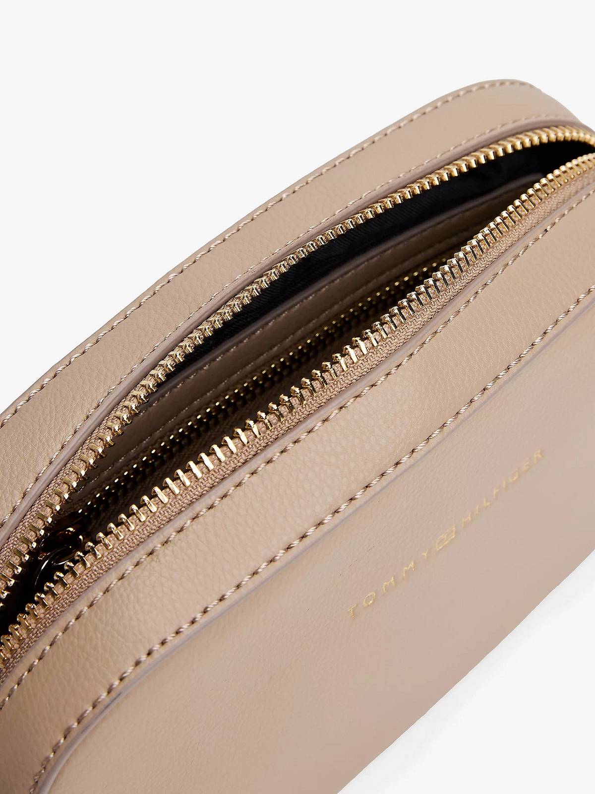 TOMMY HILFIGER Logotape Kameratasche Damen sandfarben Foto 3